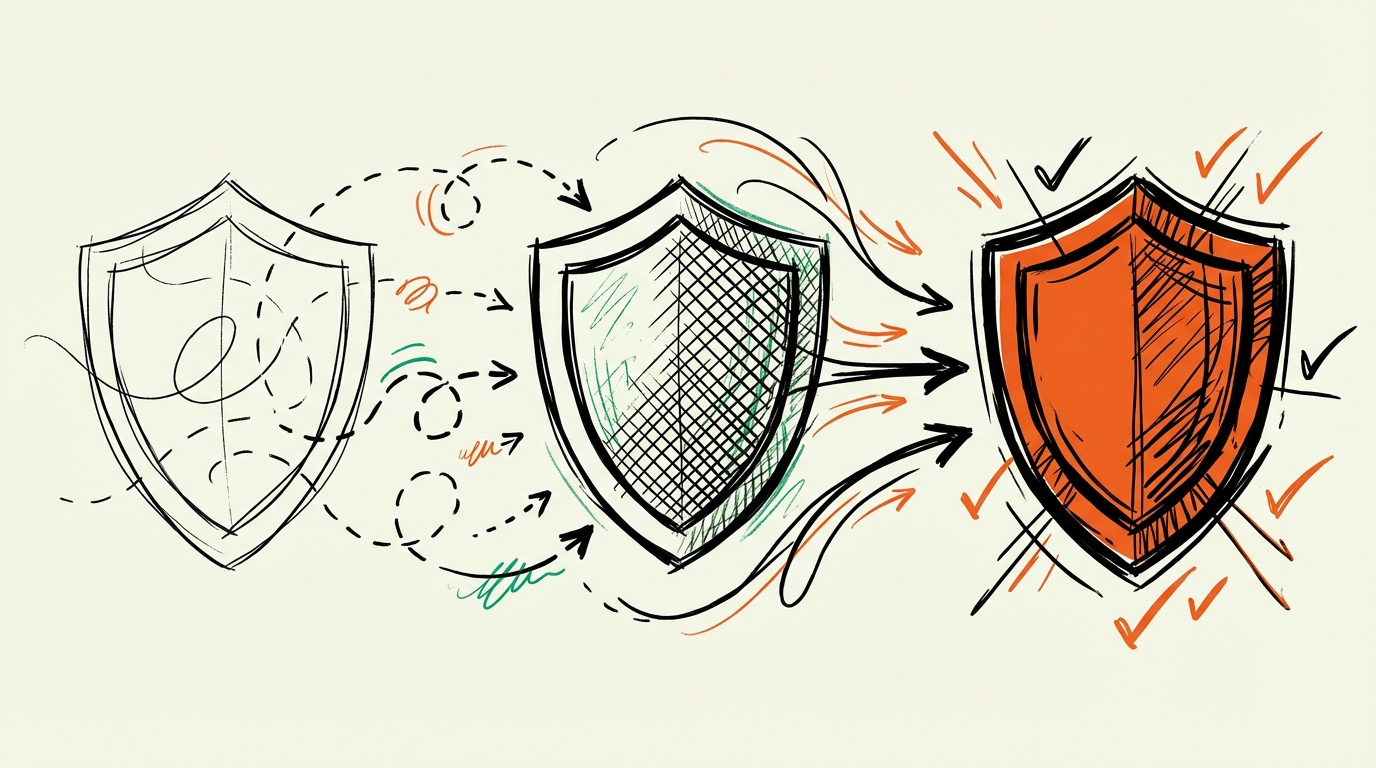 DMARC policy progressie: van p=none (monitor) naar p=quarantine naar p=reject