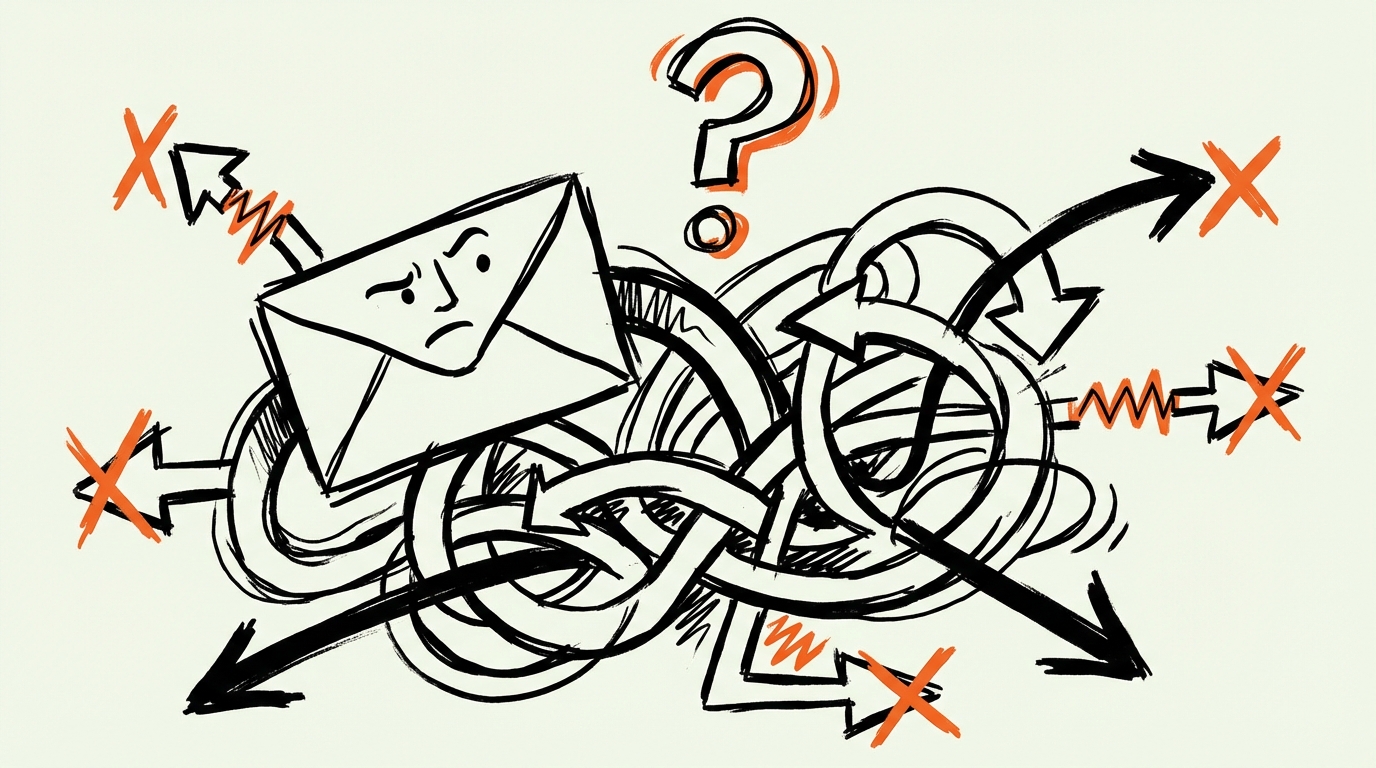 Veelgemaakte MX fouten illustratie