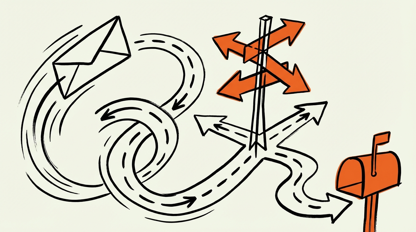 MX record routing diagram