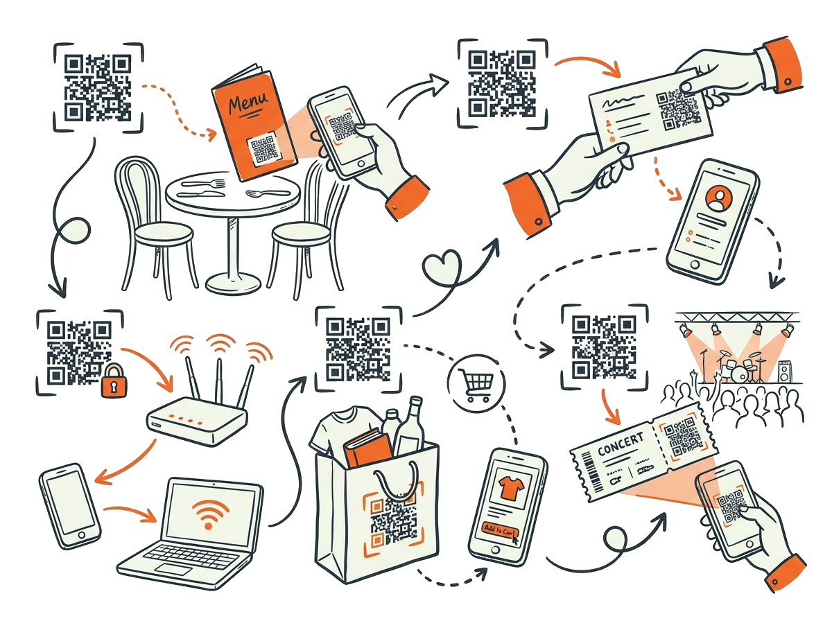QR code toepassingen