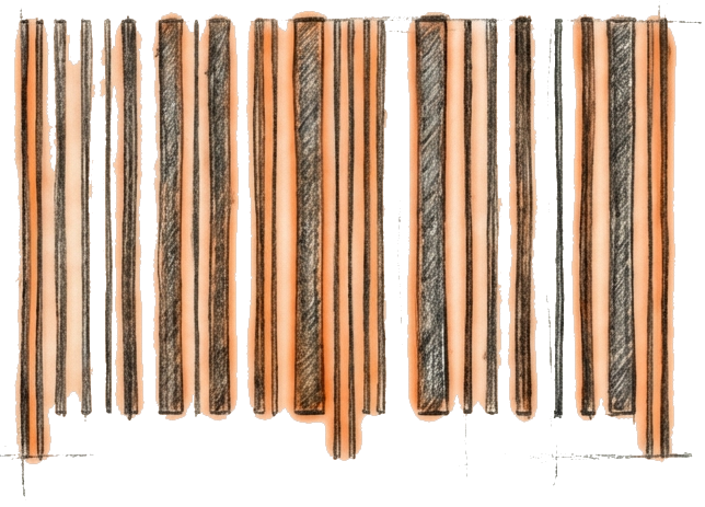 Barcode generator illustratie