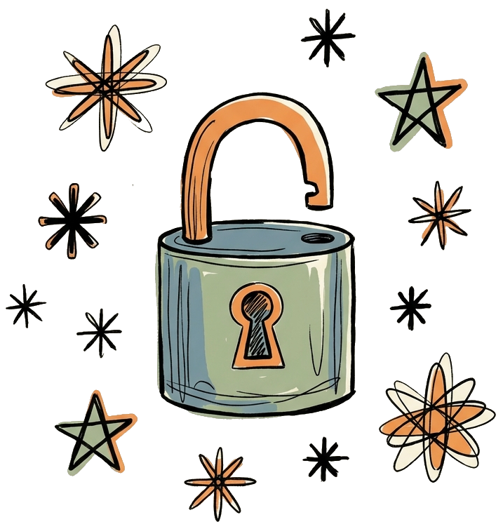 Wachtwoord generator illustratie